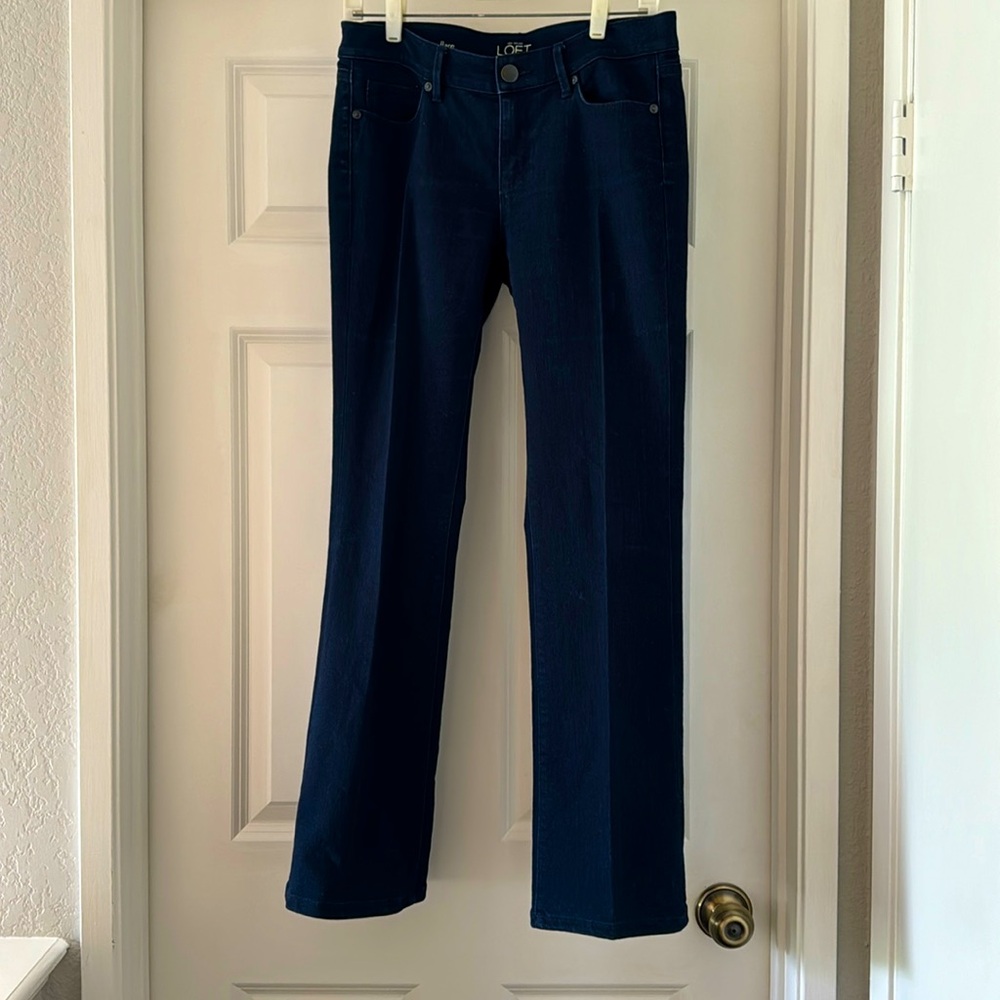 Modern Flare Loft jeans size 28 6P